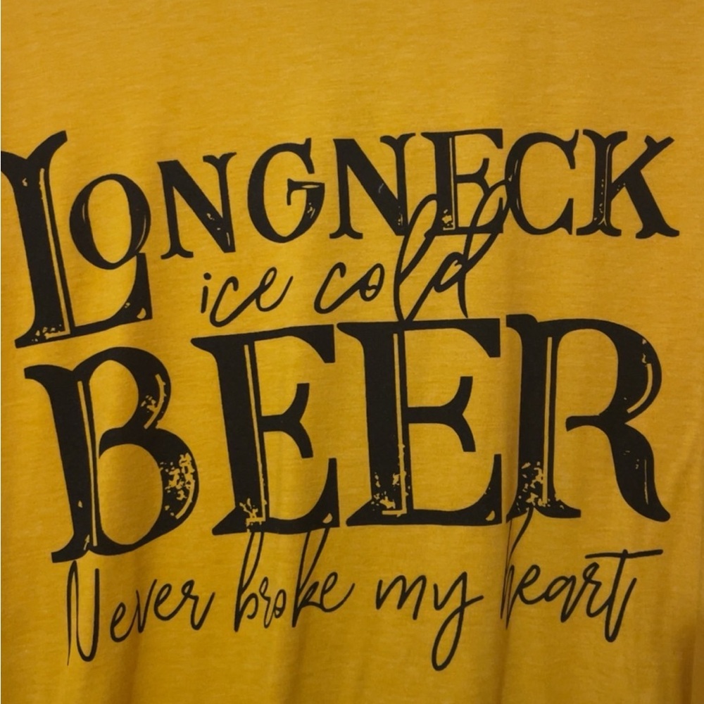 Yellow Graphic Tee